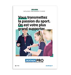 catalogue enseignement DecathlonPRO